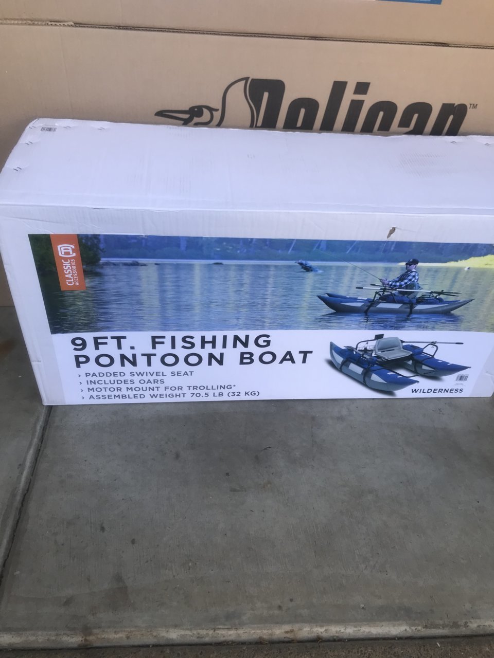 Inflatable Pontoon Fishing Boat