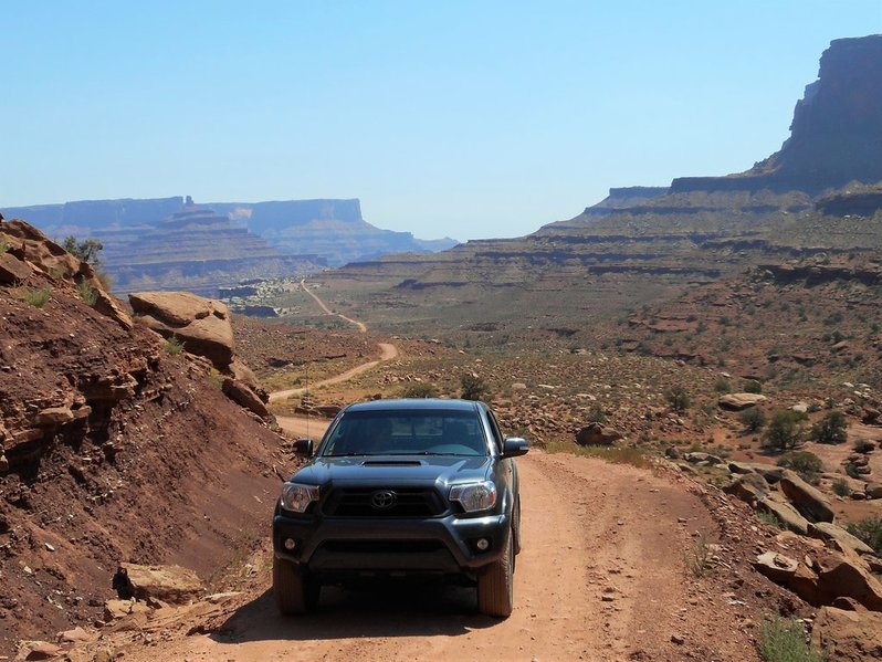 Canyonlands NP, climbing up from Colorado River - Copy.jpg