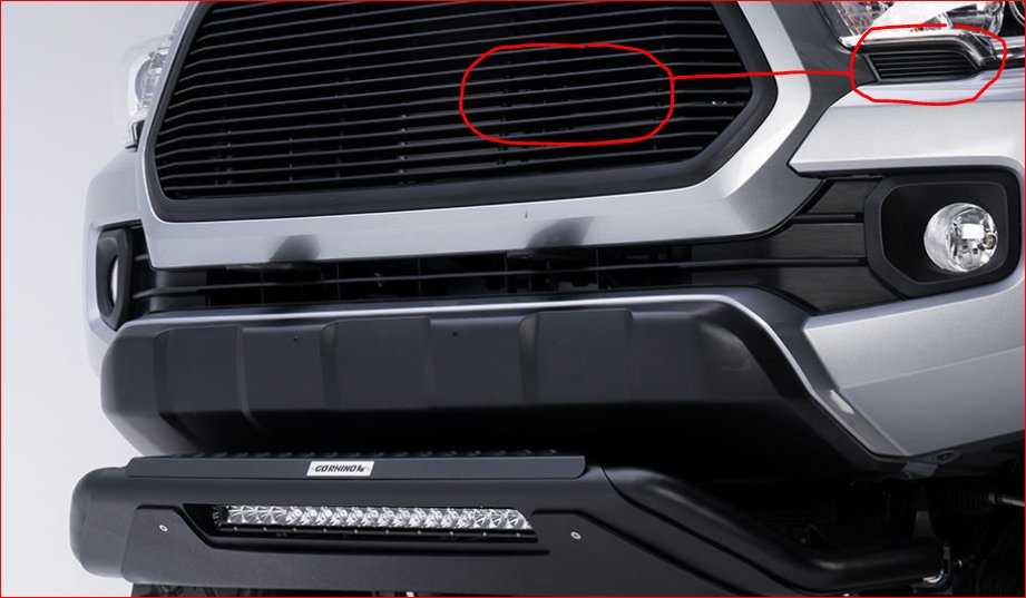 Go Rhino RC3 LR grill guard/skid | Tacoma World