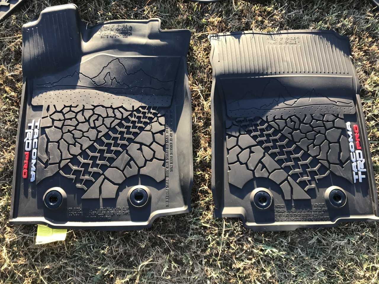 2020 TRD Pro Floor Mats World