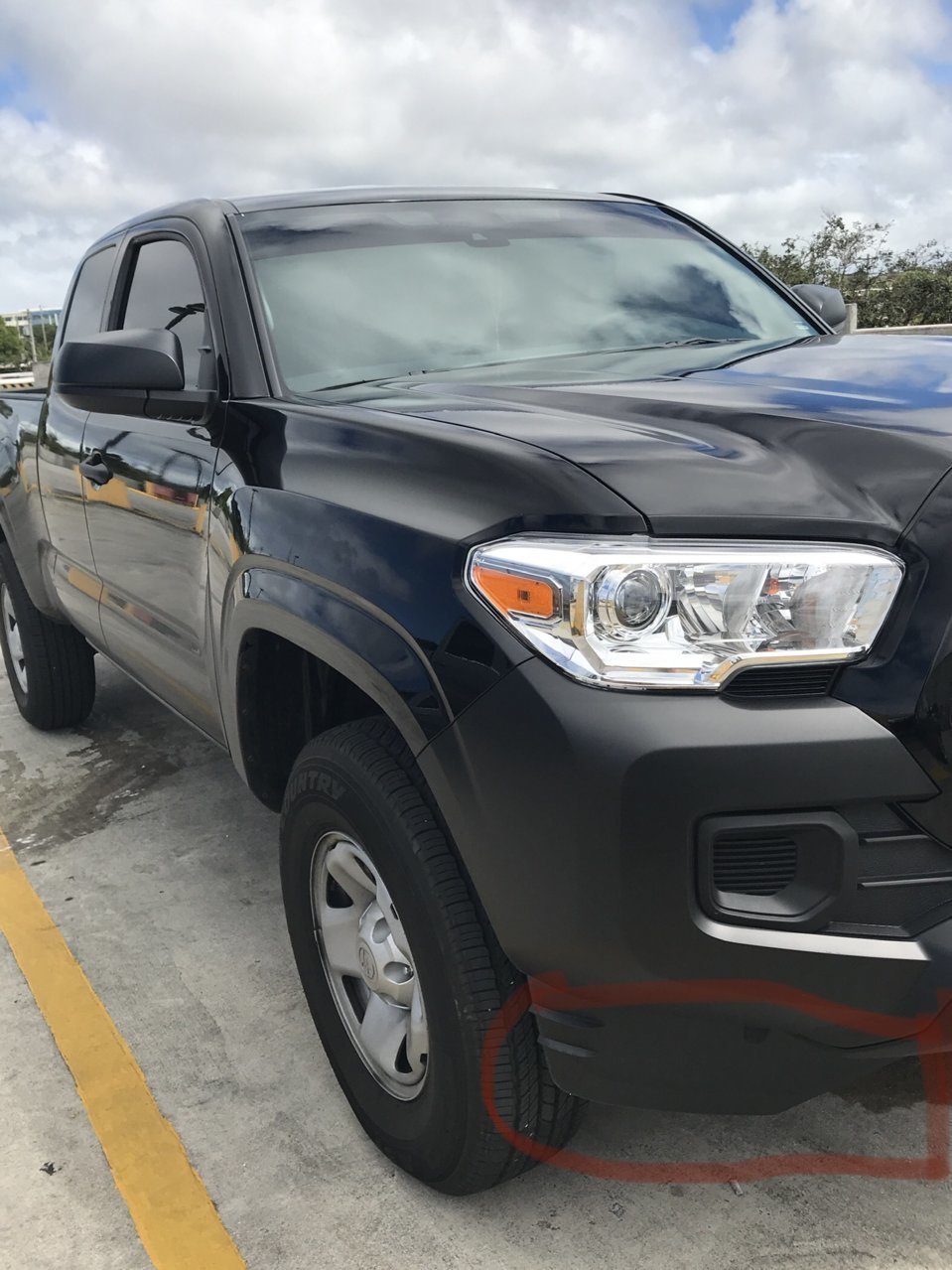 2021 toyota deals tacoma bumper guard