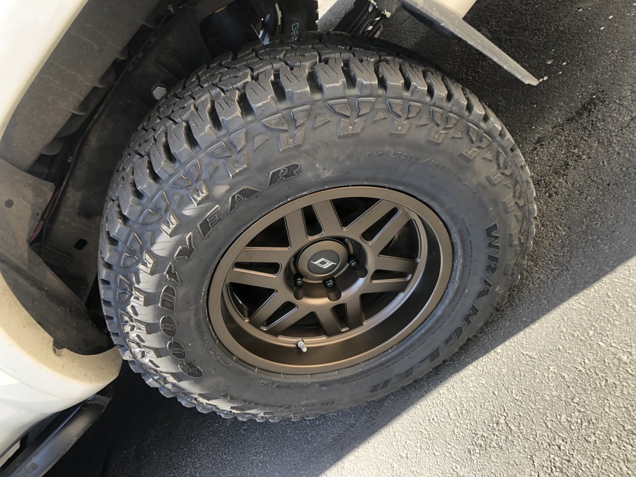 285/70R17 Goodyear Ultra Terrain x5 | Tacoma World