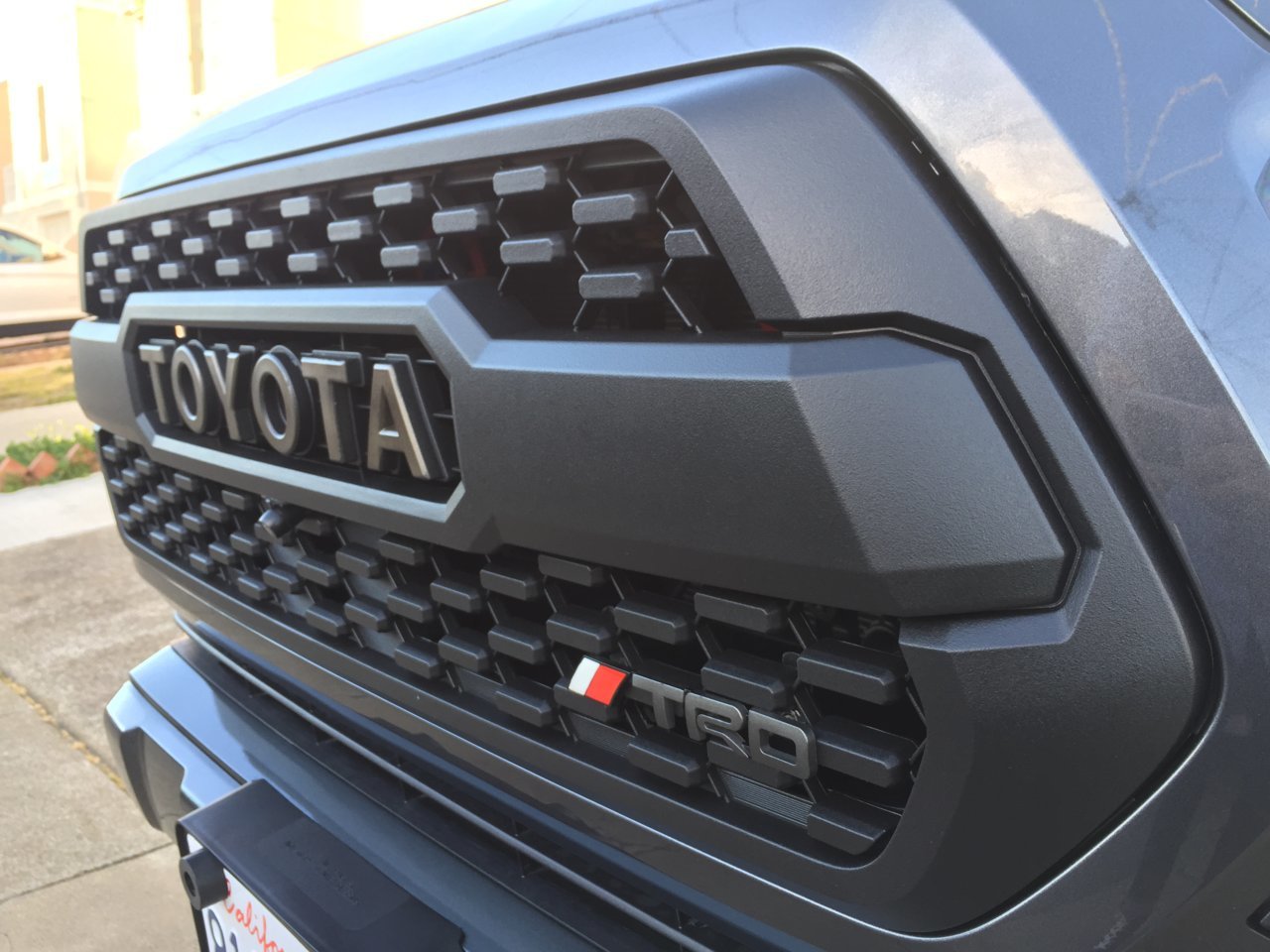 Anyone color matched the letters in their TRD Pro Grill?? | Page 3 ...