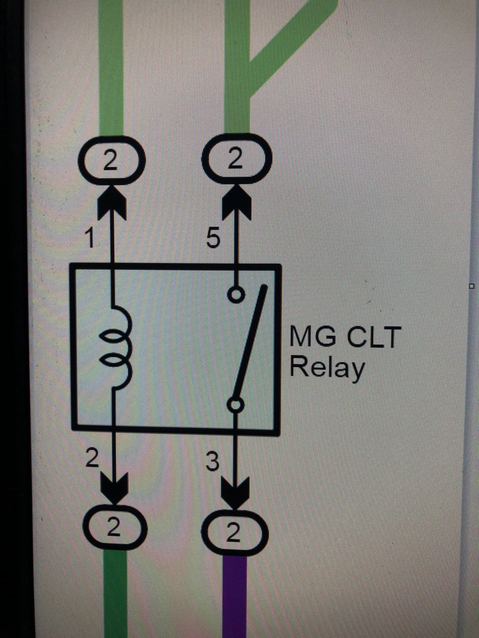 Реле mg clt