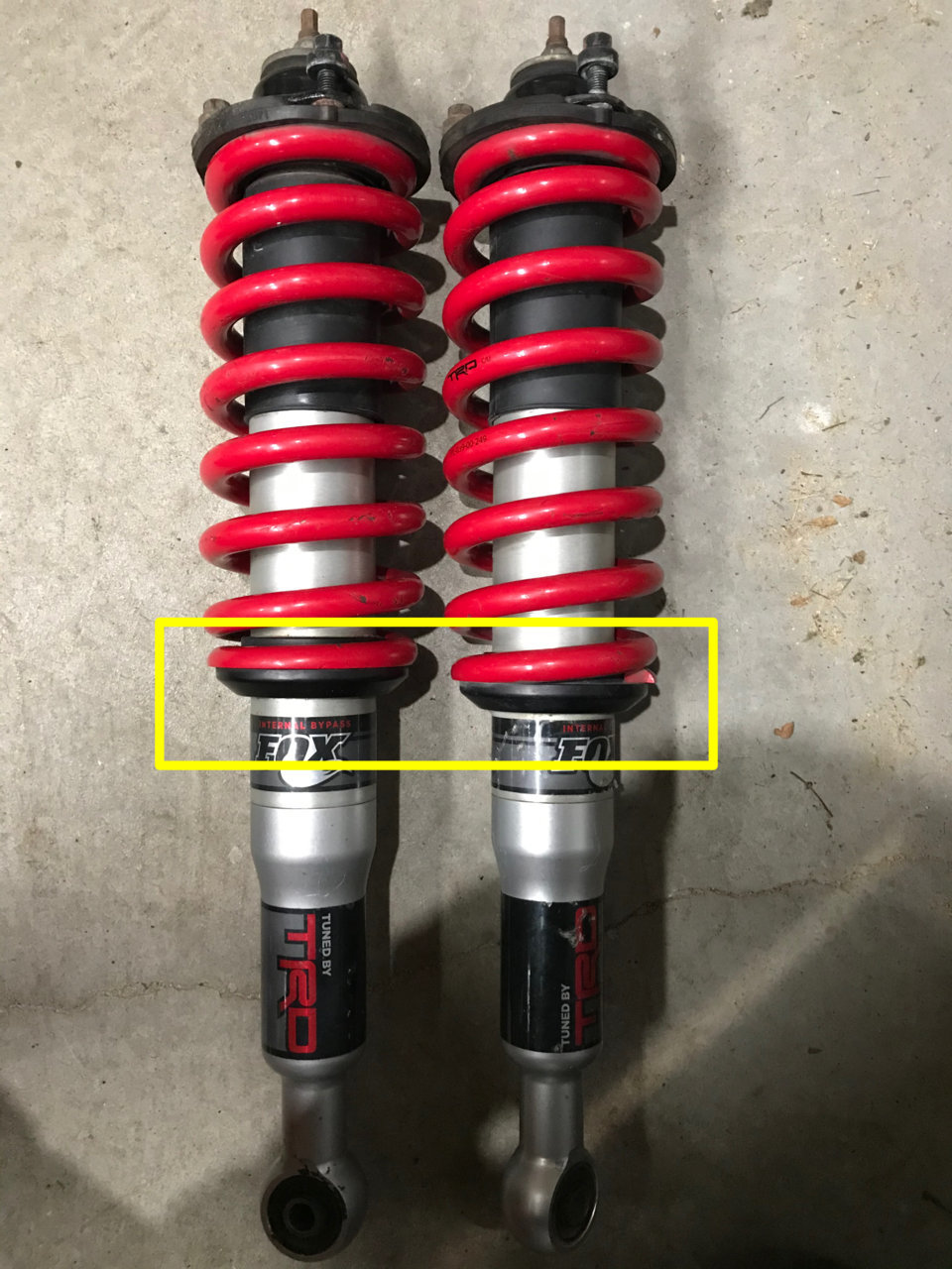 TRD Pro Suspension is side specific? | Tacoma World