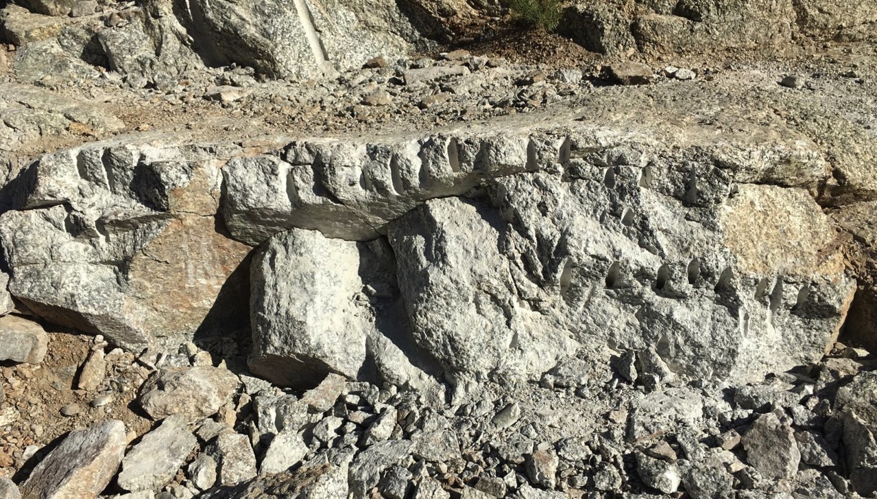 Chicken Rock drill marks.jpg