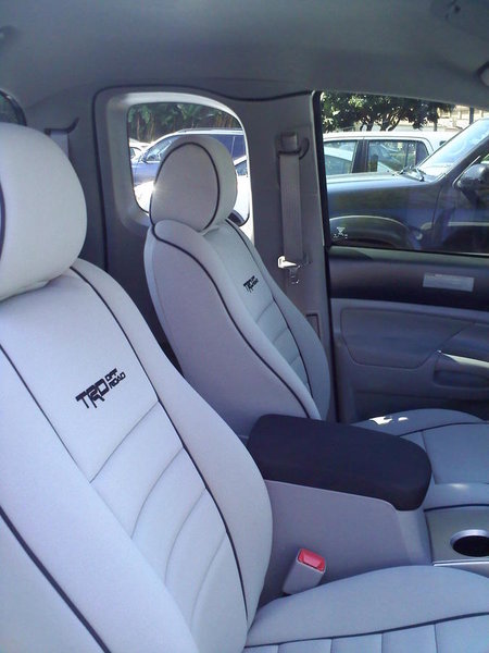 Oem Trd Seat Covers V Wet Okole Tacoma World - 2008 Toyota Tacoma Waterproof Seat Covers
