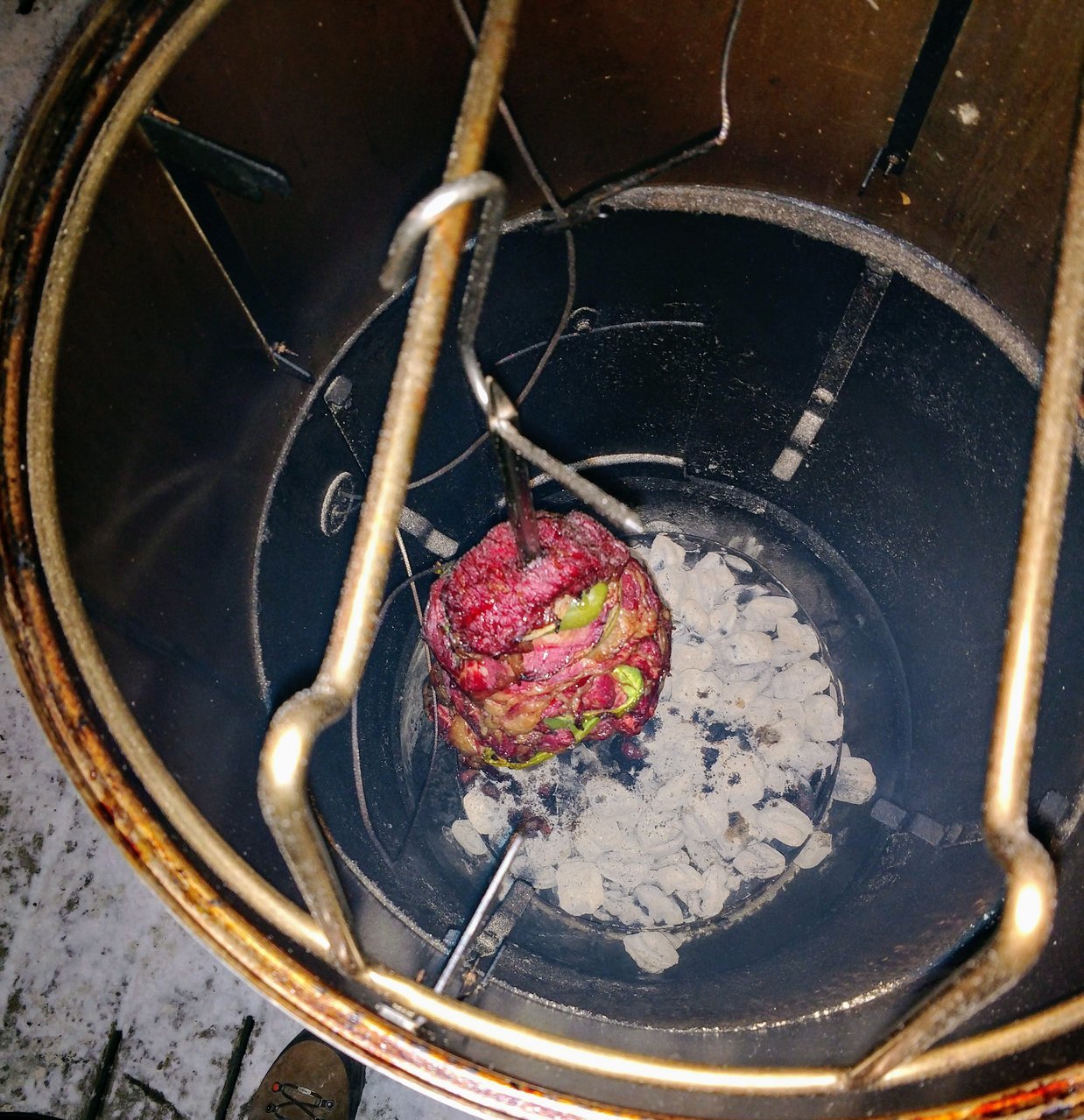 Cooking ball of meat.jpg