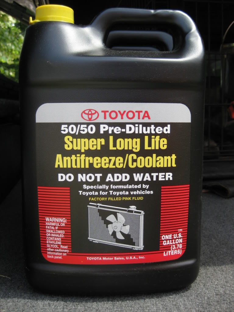 Toyota Super Long Life Antifreeze/Coolant | Tacoma World