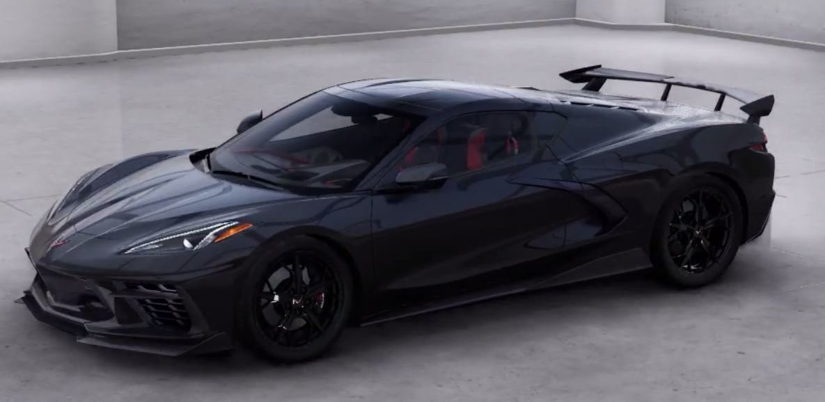 Corvette Stingray 2020 Black w Red Two Tone Interior & Black Calipers.jpg
