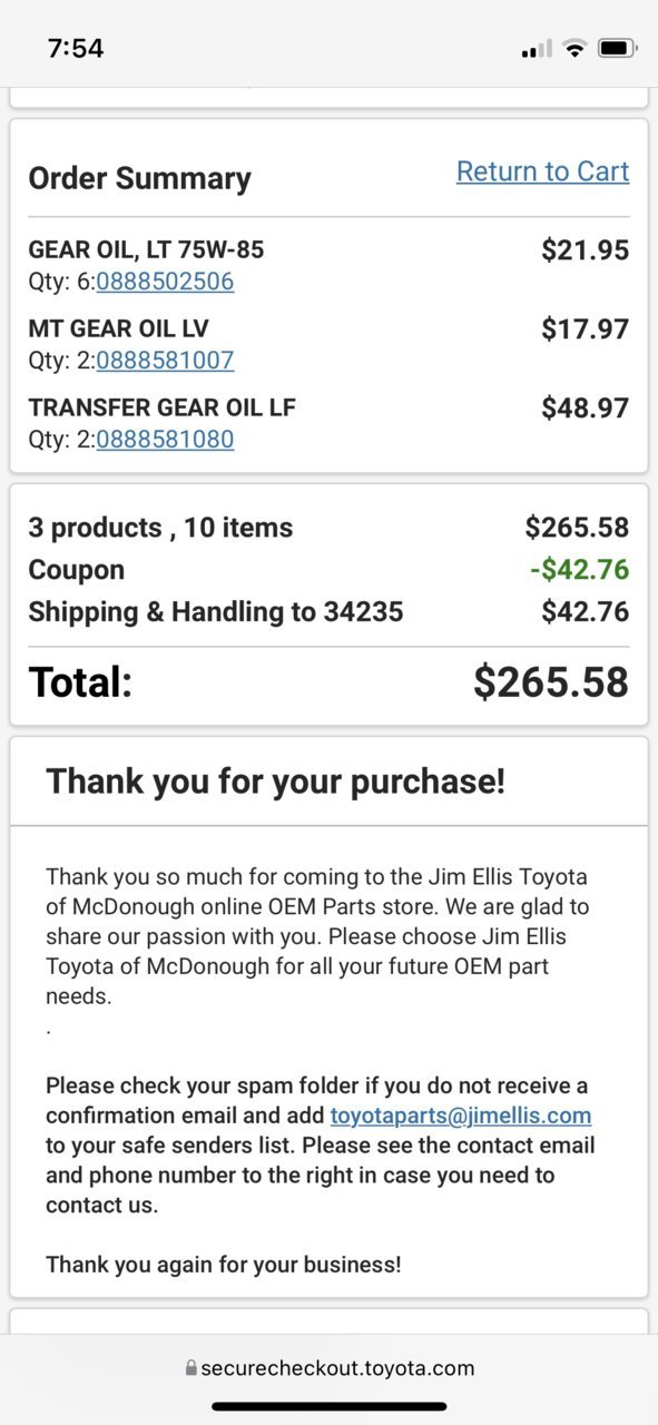 Gear Oil for the 3rd Gen - GL 4 vs GL 5 / Differentials, Transfer and MT, 3rd Generation Tacoma Forum