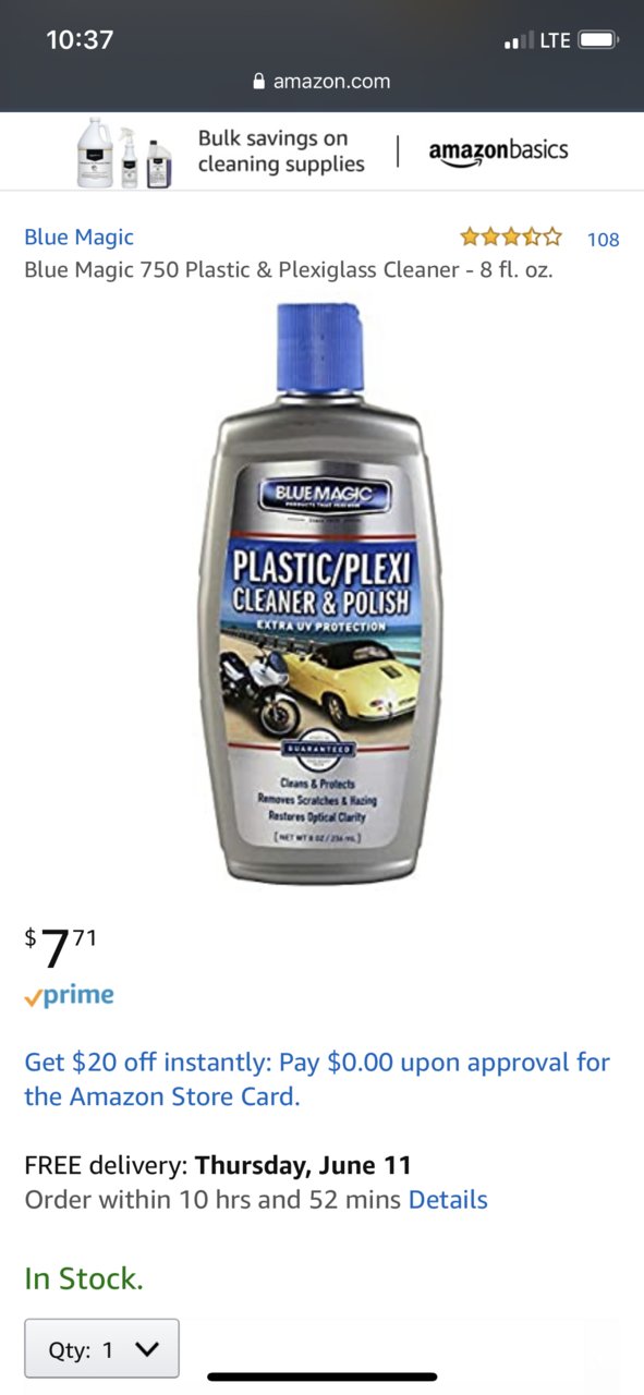 NOVUS-PK1-8, Plastic Clean & Shine #1, Fine Scratch Remover #2, Heavy  Scratch Remover #3 and Polish Mates Pack, 8 Ounce Bottles