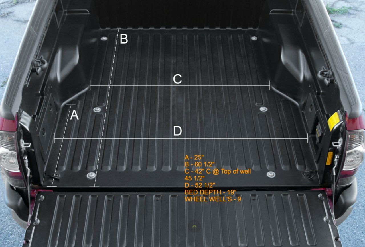 DCSB Truck Bed Dimensions World