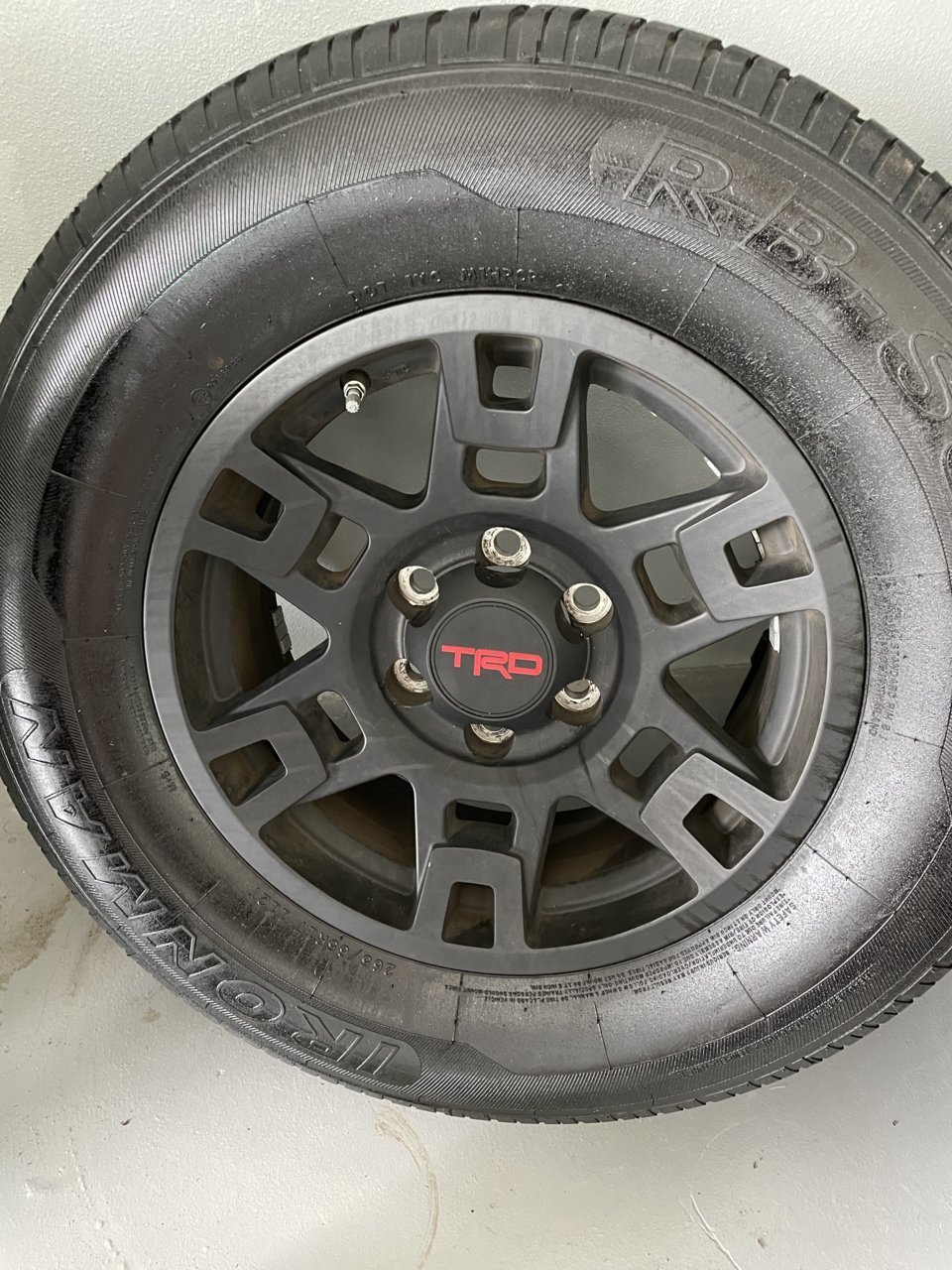 Sold!!!825 !!! Trd pro 4Runner SEMA wheels and Tires with TPMS