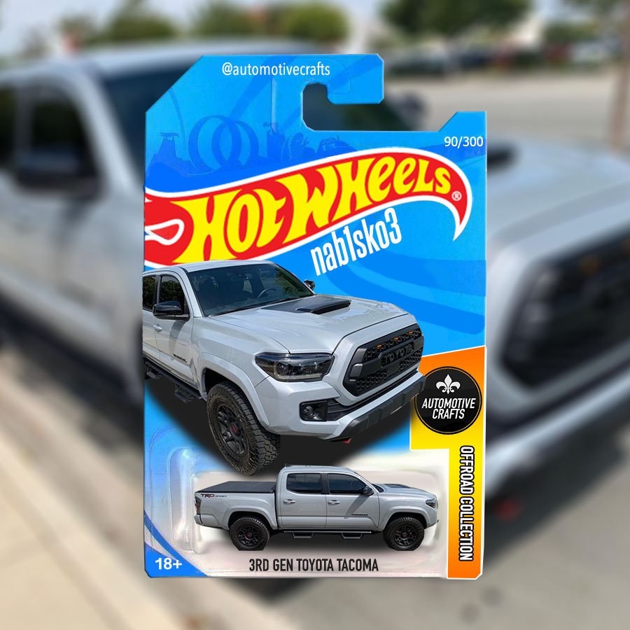 2017 toyota tacoma hot wheels