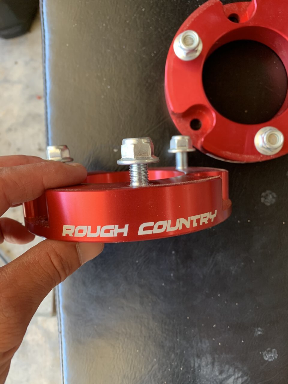 FS new Rough country front strut spacers World