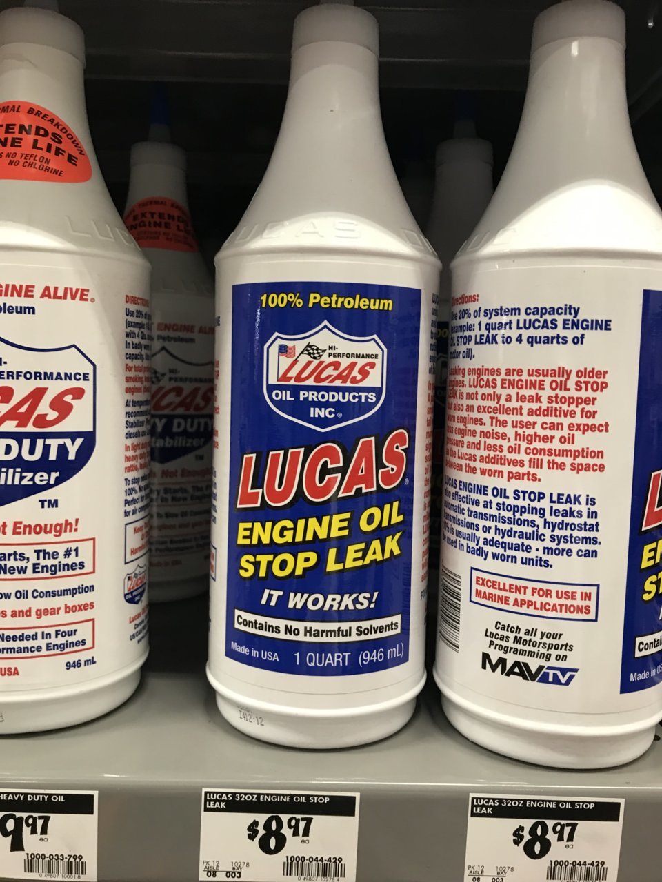 Has Anyone Here Used Lucas Engine Oil Stop Leak Tacoma World