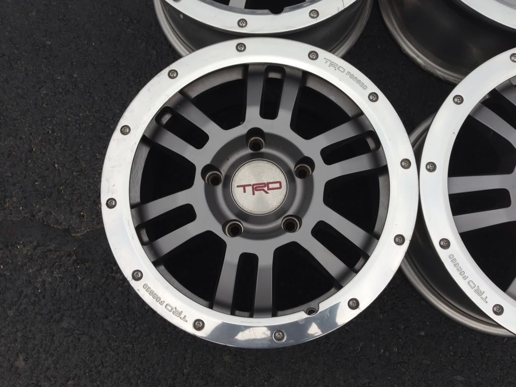 17" toyota tundra TRD rock warrior factory 2010-2013 forged OEM wheels rims.