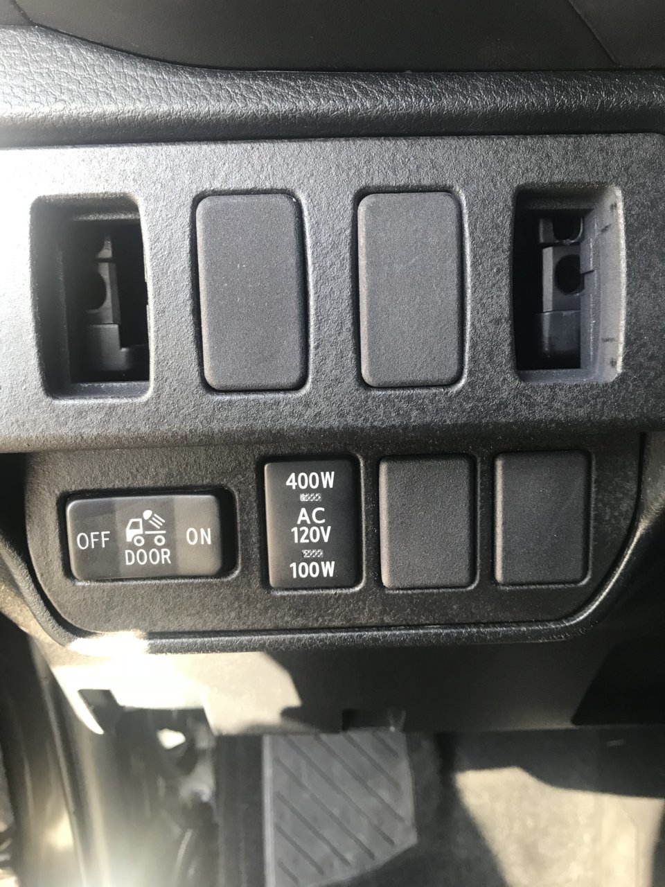 Toyota Tacoma Switch Panel