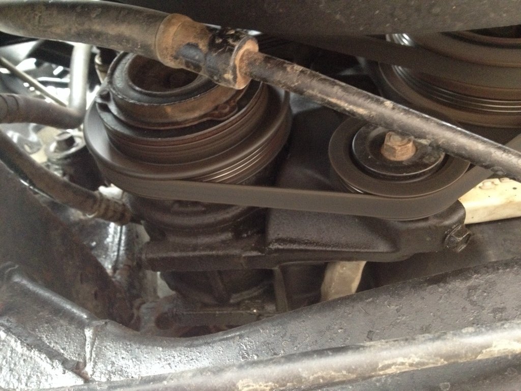 belt tensioner pulley symptoms