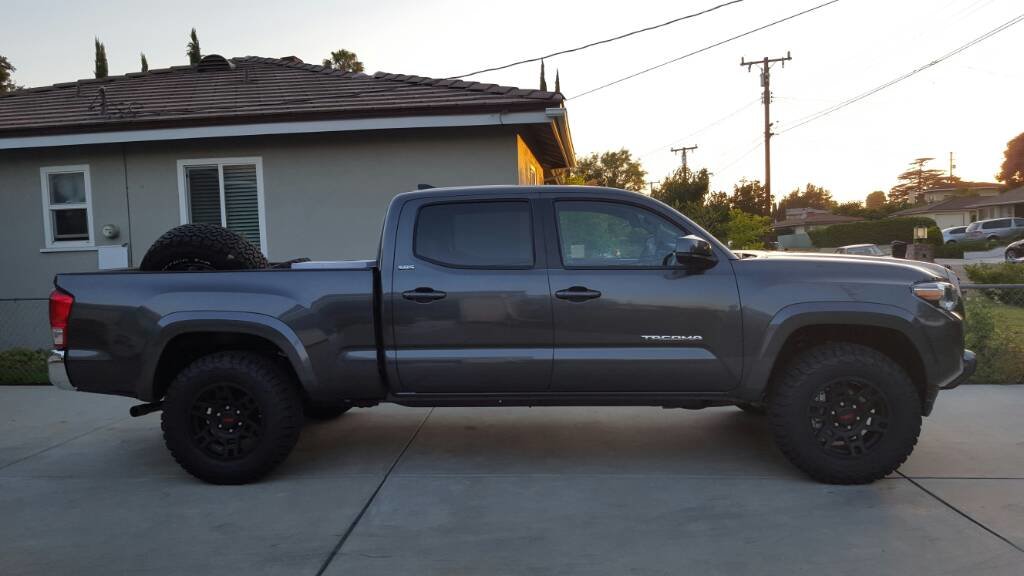 New Wheels For My 16 Tacoma 17 Trd Pro Bf Goodrich All Terrain Ko2 265 70 17 Tacoma World