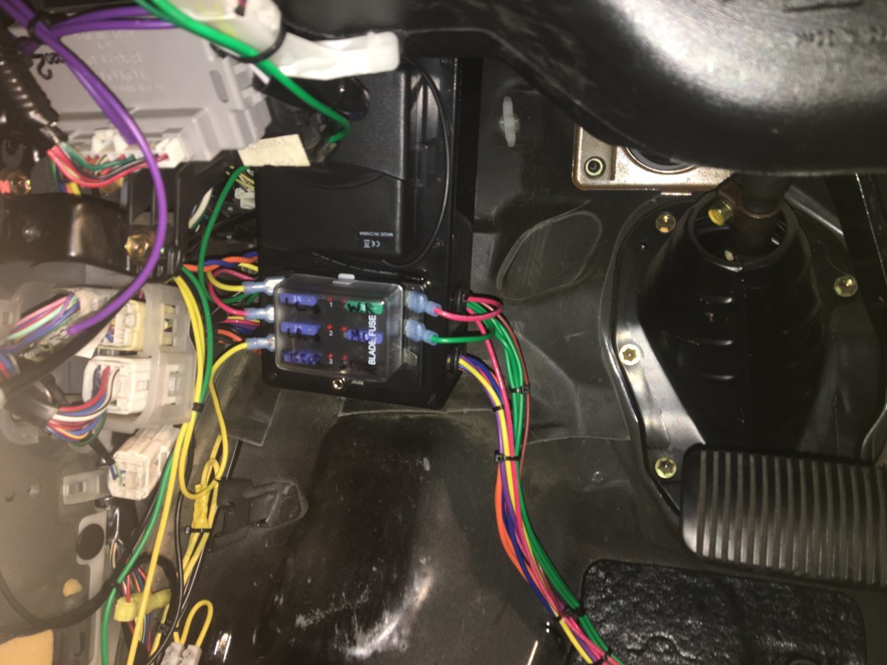 Reverse wire- kick panel for back up camera | Tacoma World