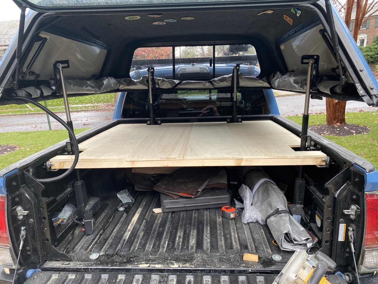 Show us your truck bed sleeping platform/drawer/storage systems | Page