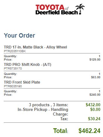 Deerfield TRD Order.jpg