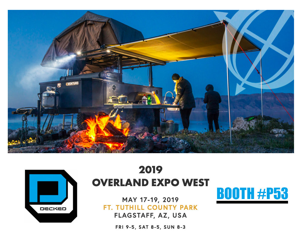 Come see DECKED at Overland Expo West! World