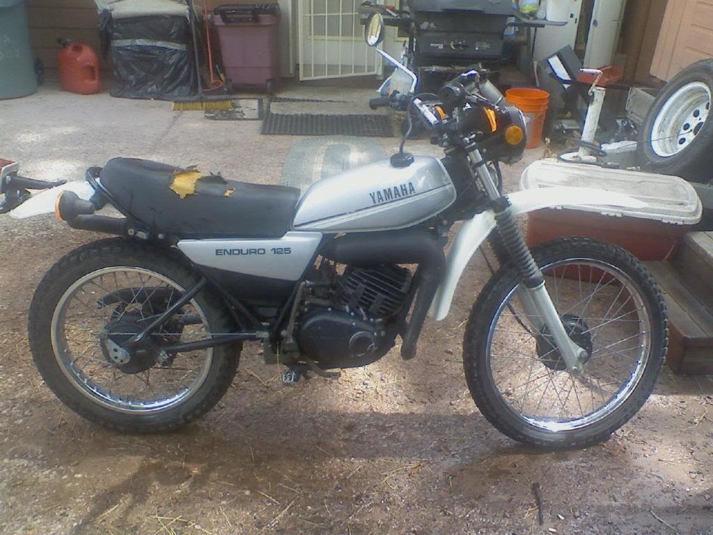 1979 shop yamaha dt125