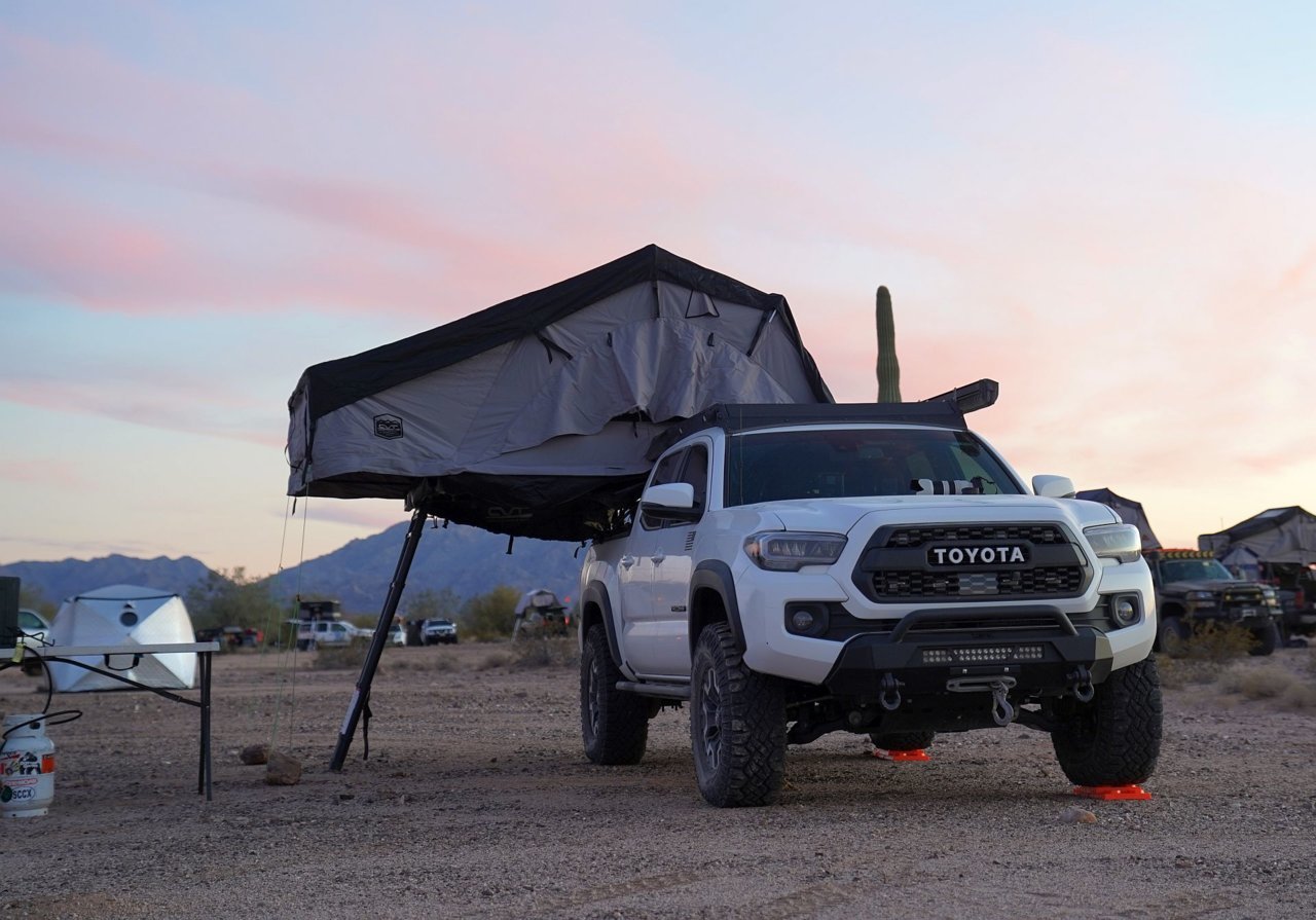 Sold Cvt Mt Rainier Hybrid Rtt Roof Top Tent And Awning Practically Brand New Tacoma World