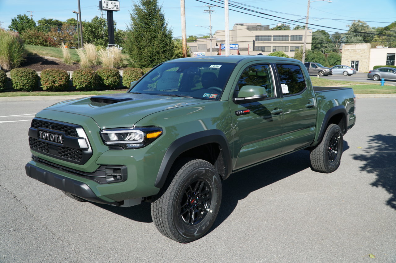 2020 Tacoma TRD Pro /ARMY GREEN/ YouTube Review | Tacoma World