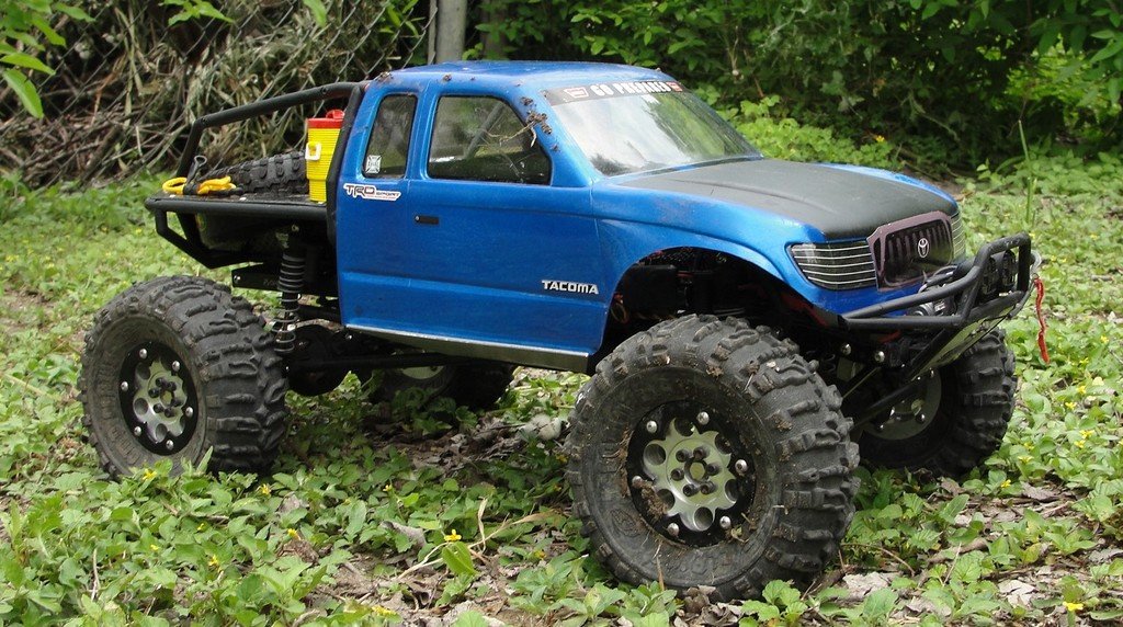 toyota tacoma rc truck body