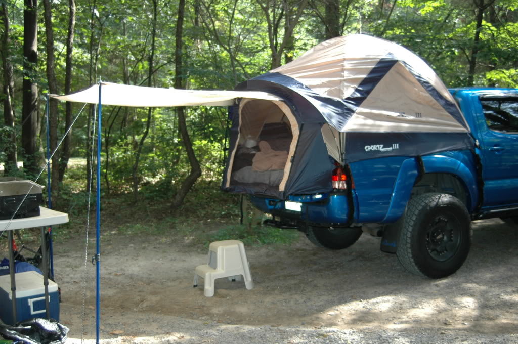 Truck shop tent tacoma