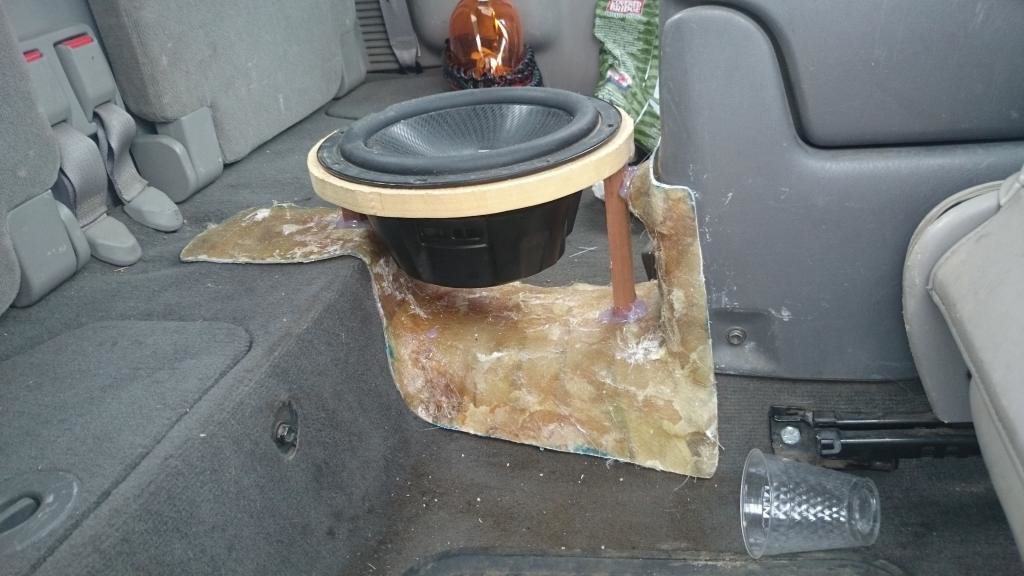 Custom fiberglass subwoofer sales box