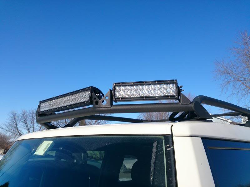 Fj cruiser discount roof light bar