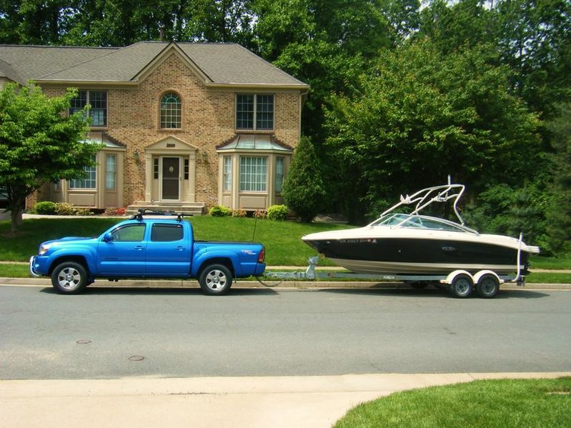 2008 toyota tacoma towing capacity