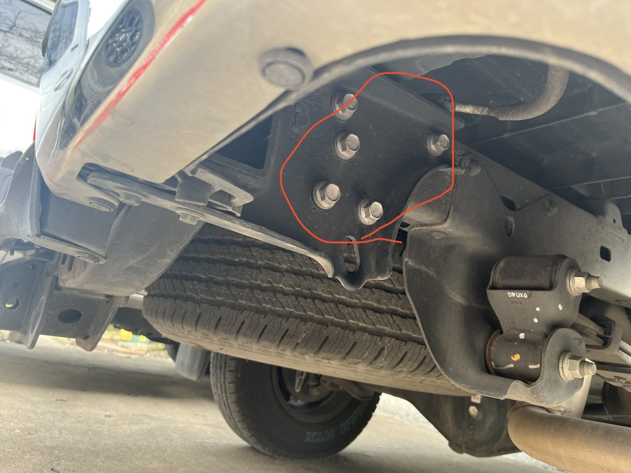 What is the torque specs for the back bumper bracket bolts? | Tacoma World