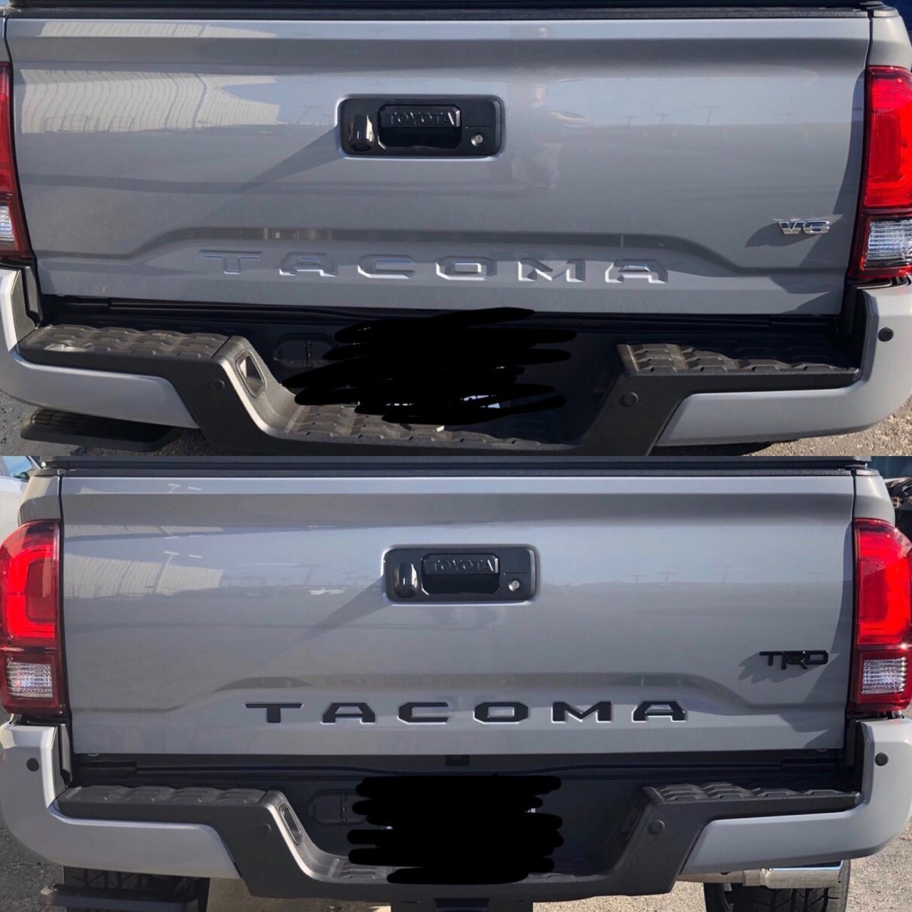 SOLD . *(2) Tailgate Raised TACOMA Letter Inserts * | Tacoma World