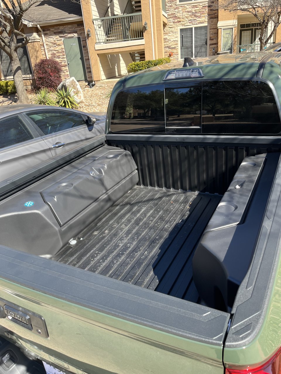 Toyota tacoma deals bed storage box