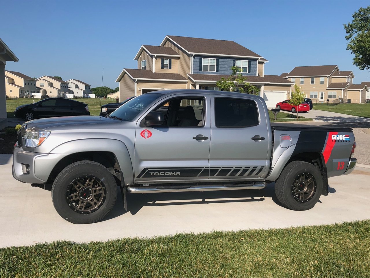 DX4 Terrain wheels installed on 2015 silver Tacoma | Tacoma World