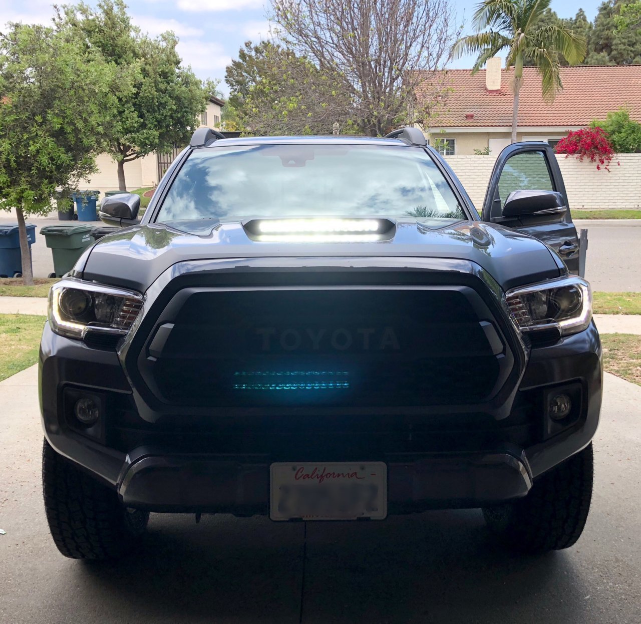 Tacoma Hood Scoop Raptor Lights