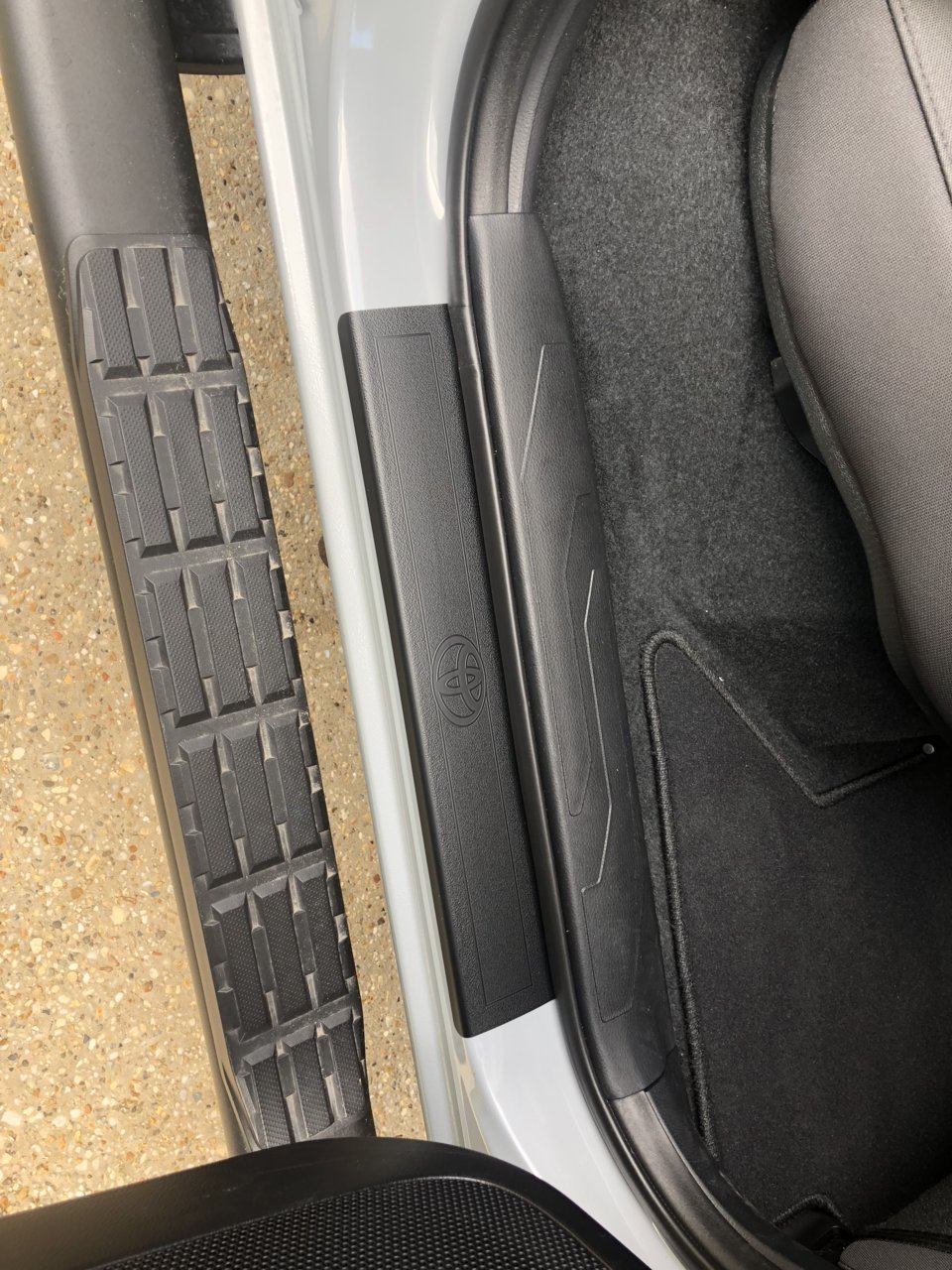 3rd Gen door sill protectors install World