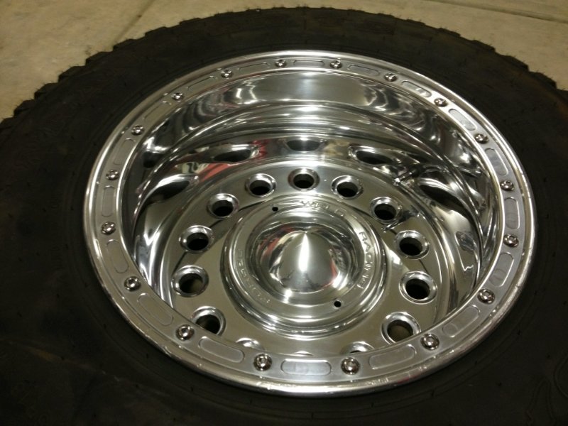 16.5x10” Weld Racing Stone Crusher rims