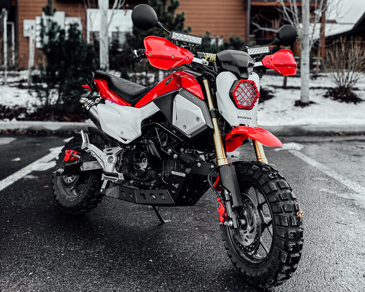 honda grom off road