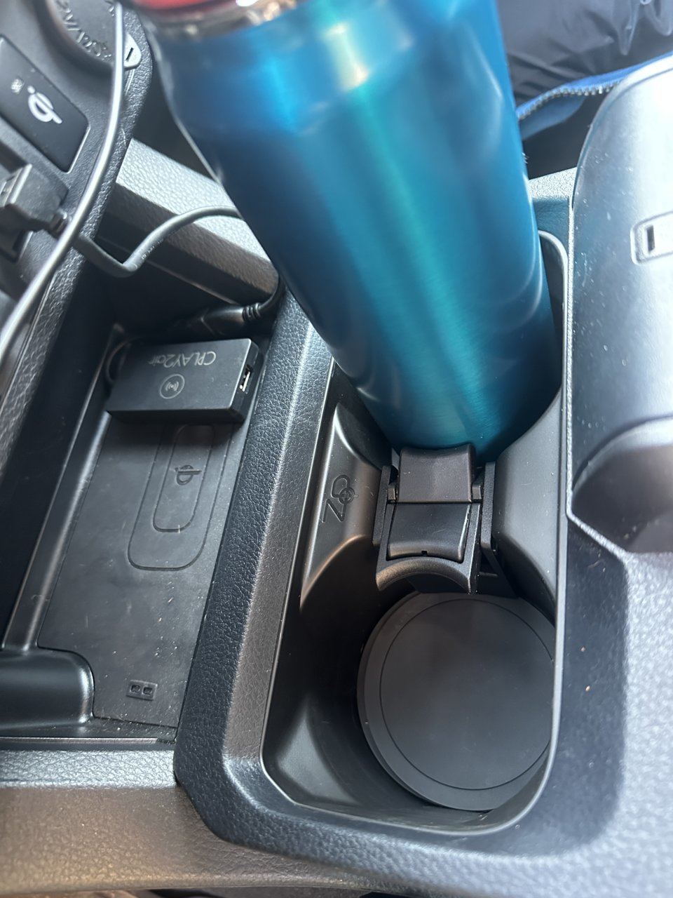 Car Cup Holder Expander with Phone Holder,Compatible with Yeti 20/36/46oz