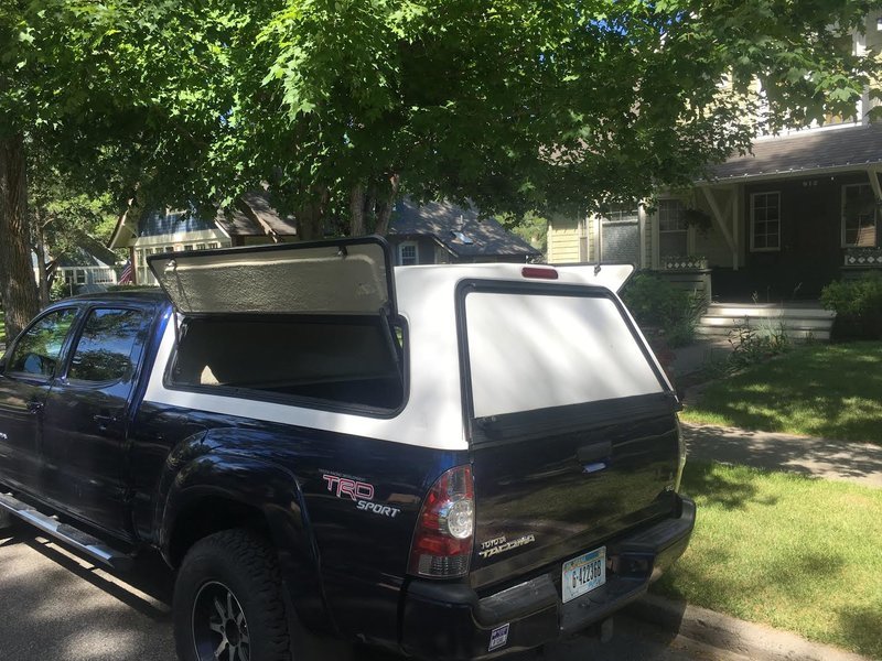 Toyota Tacoma White Topper/Shell/Canopy | Tacoma World