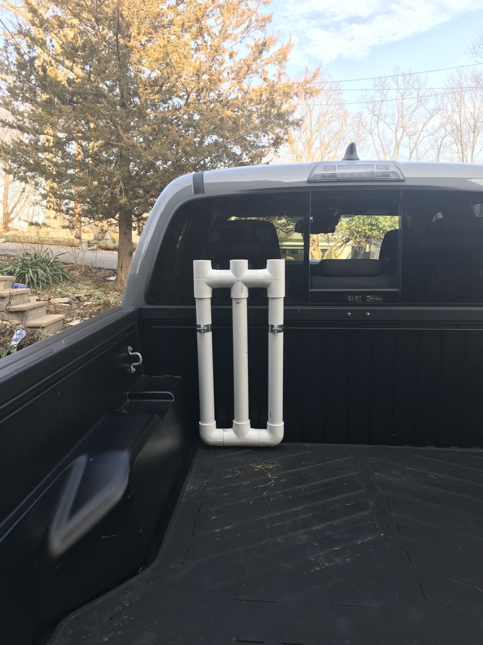 Fixed Truck Bed Fishing Rod Rack