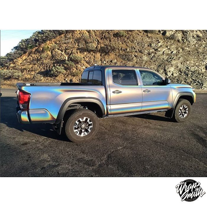 Chrome Wrapped Tacoma Idea