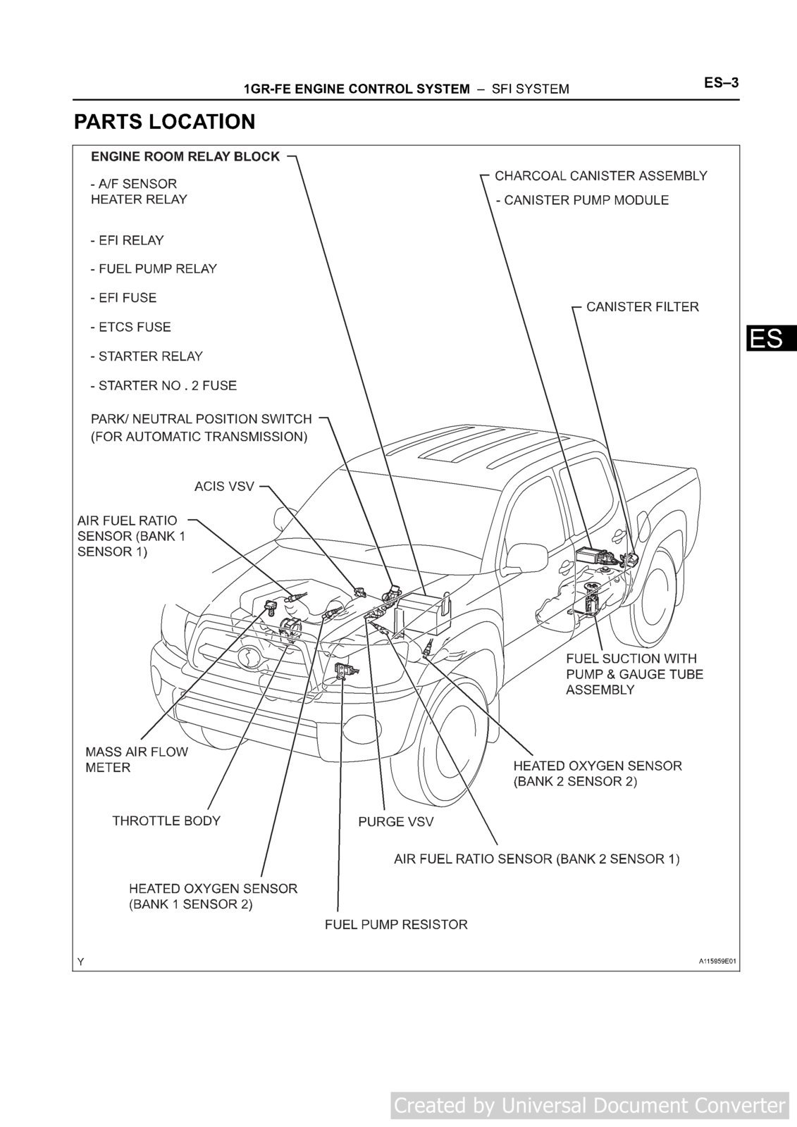 2009 Toyota Tacoma Oxygen Sensor Diagnostic Codes Tacoma World